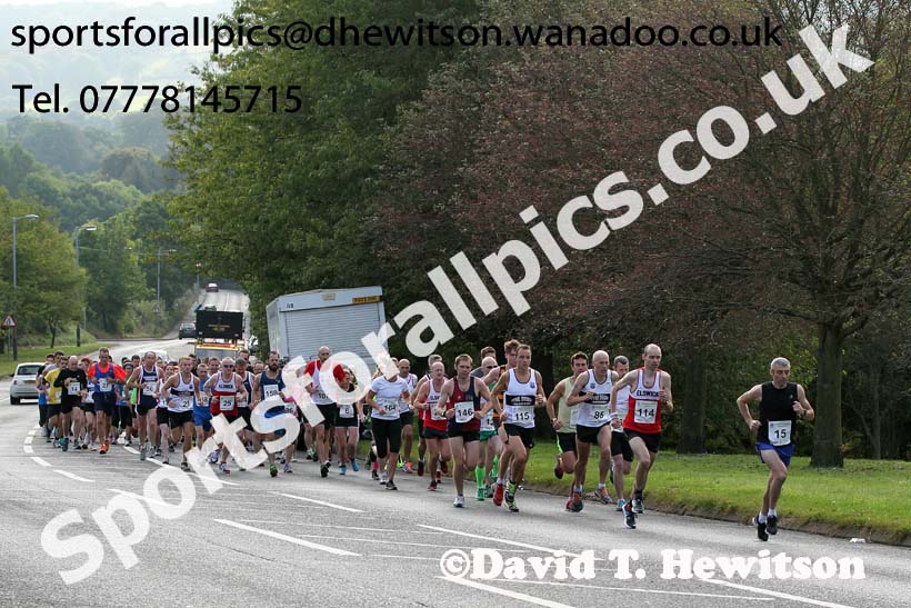 Start of the Prudhoe Miners Run. Photo: David T. Hewitson/Sports for All Pics